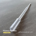 Plastikowe pipety pasteurowe pipety